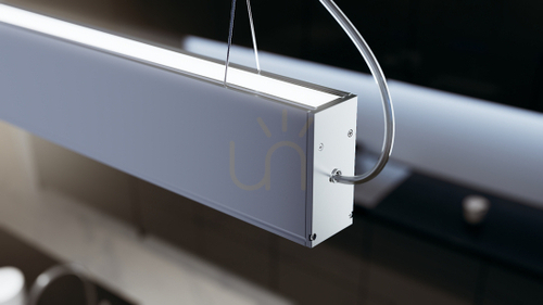 Verifica LUMINES DULIO pendul LED argintiu anodizat 60 cm 4000 K