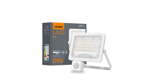 Proiector LED 30W NW SMD IP65 PIR, alb small 1