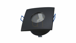 Corp de iluminat XANA pătrat turnat fix negru IP44 small 3