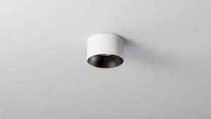 Corp de iluminat CASA turnat rotund fix alb small 2