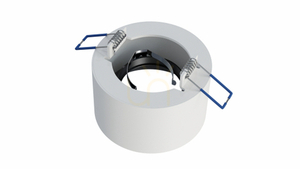 Corp de iluminat CASA turnat rotund fix alb small 5