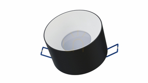 Corp de iluminat CASA turnat rotund fix negru small 3