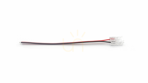Verifica Conector LED PRO B MINI pentru benzi LED de 8 mm cu o singură culoare, pe o față, cu fir