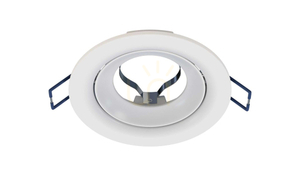 LUCA corp de iluminat turnat rotund în mișcare alb mat small 4