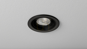 LUCA corp de iluminat turnat rotund în mișcare negru mat small 2