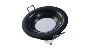 LUCA corp de iluminat turnat rotund în mișcare negru mat small 3