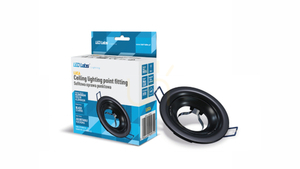 LUCA corp de iluminat turnat rotund în mișcare negru mat small 0