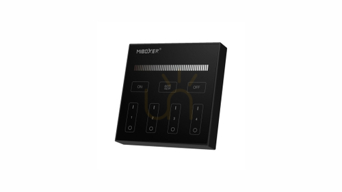 Verifica MiBoxer RF PANEL 4 ZONE MONO - Negru FUT-B1-B