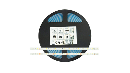 Verifica Bandă 300 LED 2835 SMD 12V 4.8W 3000K IP65ST, 5m
