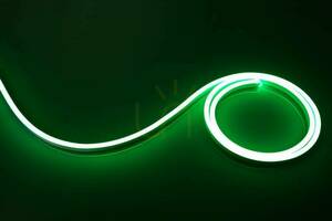 Neon LED Bergmen HXR One verde 507 nm 24 V 9 W/m IP67 1 m small 2