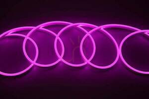 Neon Flex HXR One 9W / violet / 24 VDC / IP67 rezistent la apă / 1 m / Bergman small 0