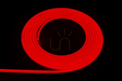 Verifica Neon Flex HR Eco / 12VDC / 12W / 180lm / 100x2835SMD / 620nm / roșu / 1 m / Bergman