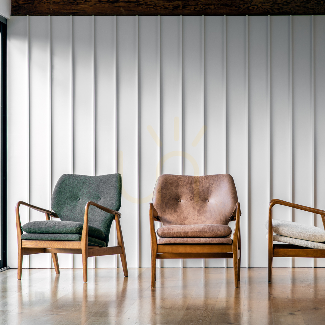 previzualizare Fotoliu Gallery Direct Jensen verde stil Mid-Century lemn masiv 5059413872570 Fotoliu Gallery Direct Jensen verde stil Mid-Century lemn masiv 5059413872570