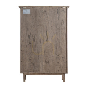 Dulap 2 uși Gallery Direct Kyoto natural ratan 107x37x160 cm 5059413404436 small 5