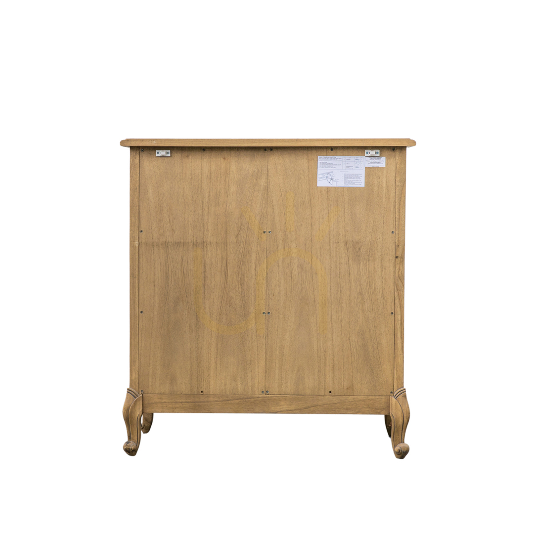 Spectacol Comodă 5 sertare Gallery Direct Chic Weathered Mindy Ash 90x50x98 cm Comodă 5 sertare Gallery Direct Chic Weathered Mindy Ash 90x50x98 cm