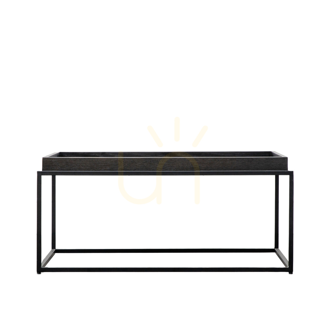 Verifica Masă de cafea Gallery Direct Forden Tray negru MDF metal 90x60x40 cm 5056315930780 Masă de cafea Gallery Direct Forden Tray negru MDF metal 90x60x40 cm 5056315930780