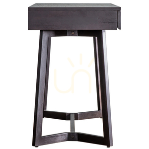 Birou Gallery Direct Boho Boutique 2 sertare negru 130x50x76 cm lemn de mango small 4