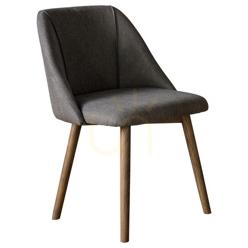 Verifica Scaun dining Gallery Direct Elliot gri ardezie frasin 570x610x840 mm 5055999252942