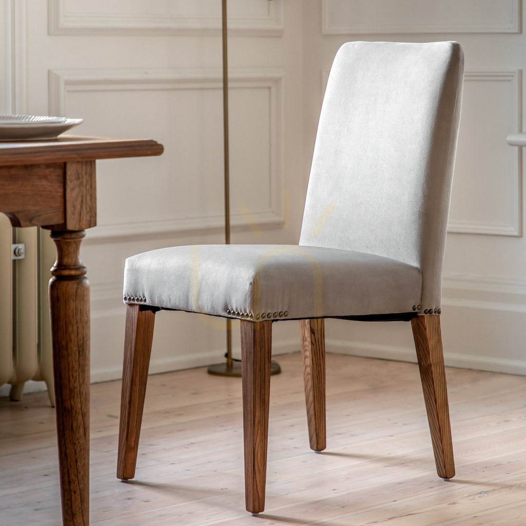 Vedere Scaun dining Gallery Direct Highgrove catifea dove set 2 5059413871931 Scaun dining Gallery Direct Highgrove catifea dove set 2 5059413871931