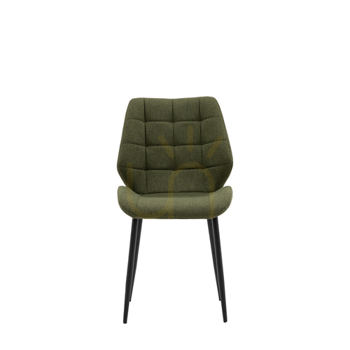 Verifica Scaun dining Gallery Direct Manford verde sticlă set 2 5059413801020