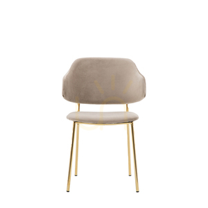 Scaun dining Gallery Direct Whitehall taupe catifea set 2 5059413801082 small 0
