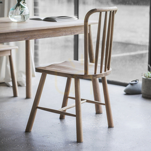 Scaun de dining Gallery Direct Wycombe din stejar 45 × 52 × 92 cm, set de 2 buc. 5055999205795 small 1