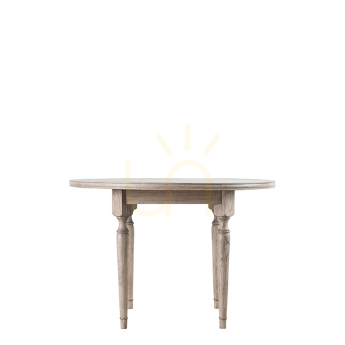 Verifica Masă de dining rotundă Gallery Direct Mustique 110 cm lemn mindi natural 5059413422270