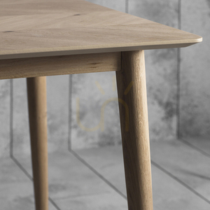Masă dining Gallery Direct Milano stejar 160x90x76 cm 5055999242950 small 3