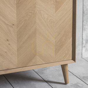 Sideboard Gallery Direct Milano 160 cm stejar 2 uși 3 sertare chevron 5055999242981 5 Sideboard Gallery Direct Milano 160 cm stejar 2 uși 3 sertare chevron 5055999242981 small 5
