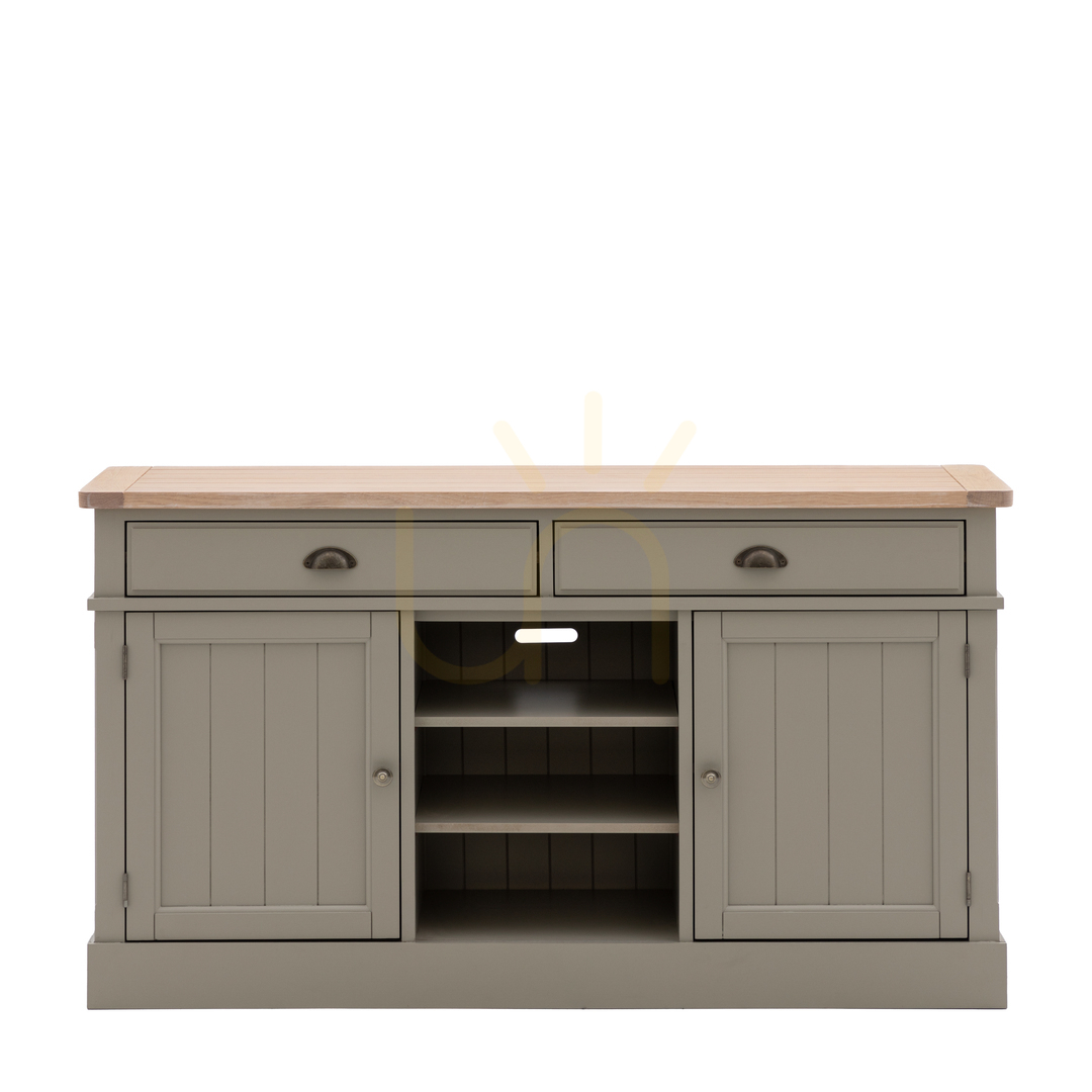 Verifica Bufet cu 2 uși și 2 sertare Gallery Direct Eton Prairie stejar 140x45x80 cm 5059413871184 Bufet cu 2 uși și 2 sertare Gallery Direct Eton Prairie stejar 140x45x80 cm 5059413871184