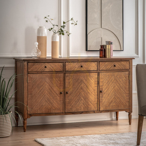 Dulap Gallery Direct Highgrove 3 uși 3 sertare Peroba Mindi 170x95x48,5 cm 1 Dulap Gallery Direct Highgrove 3 uși 3 sertare Peroba Mindi 170x95x48,5 cm small 1