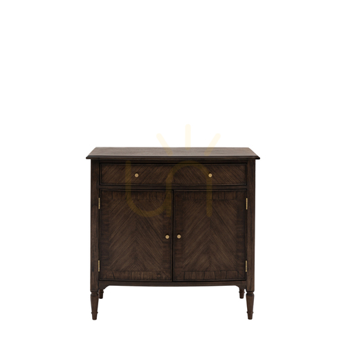 Verifica Sideboard Gallery Direct Madison cafea din mindi 2 uși 1 sertar 100x95x47,5 cm