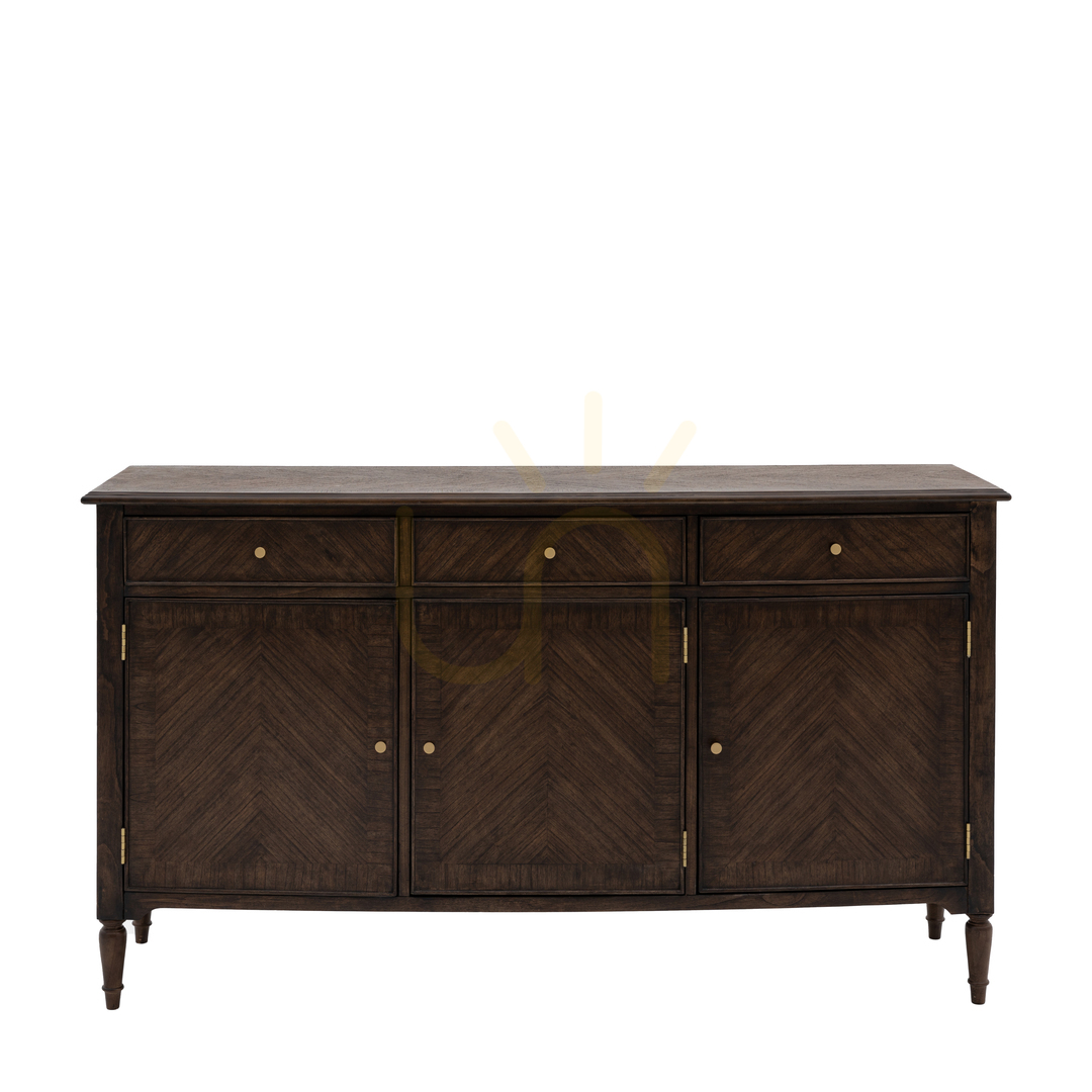 Verifica Bufet Gallery Direct Madison 3 uși 3 sertare cafea Mindi 170x95x48,5 cm Bufet Gallery Direct Madison 3 uși 3 sertare cafea Mindi 170x95x48,5 cm