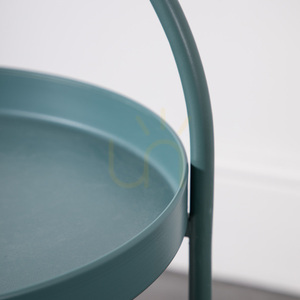 Masă laterală Gallery Direct Melbury teal metal 40x40x66 cm 5059413686795 small 2