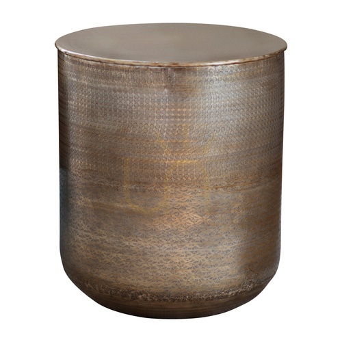 Verifica Măsuță metalică Gallery Direct Ashta alamă antică 45x45x51 cm 5056315930001
