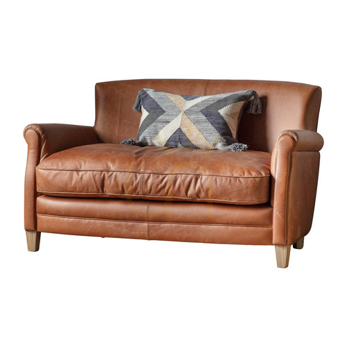 Verifica Canapea piele maro Gallery Direct Mr Paddington vintage 139,5 cm 5059413402302