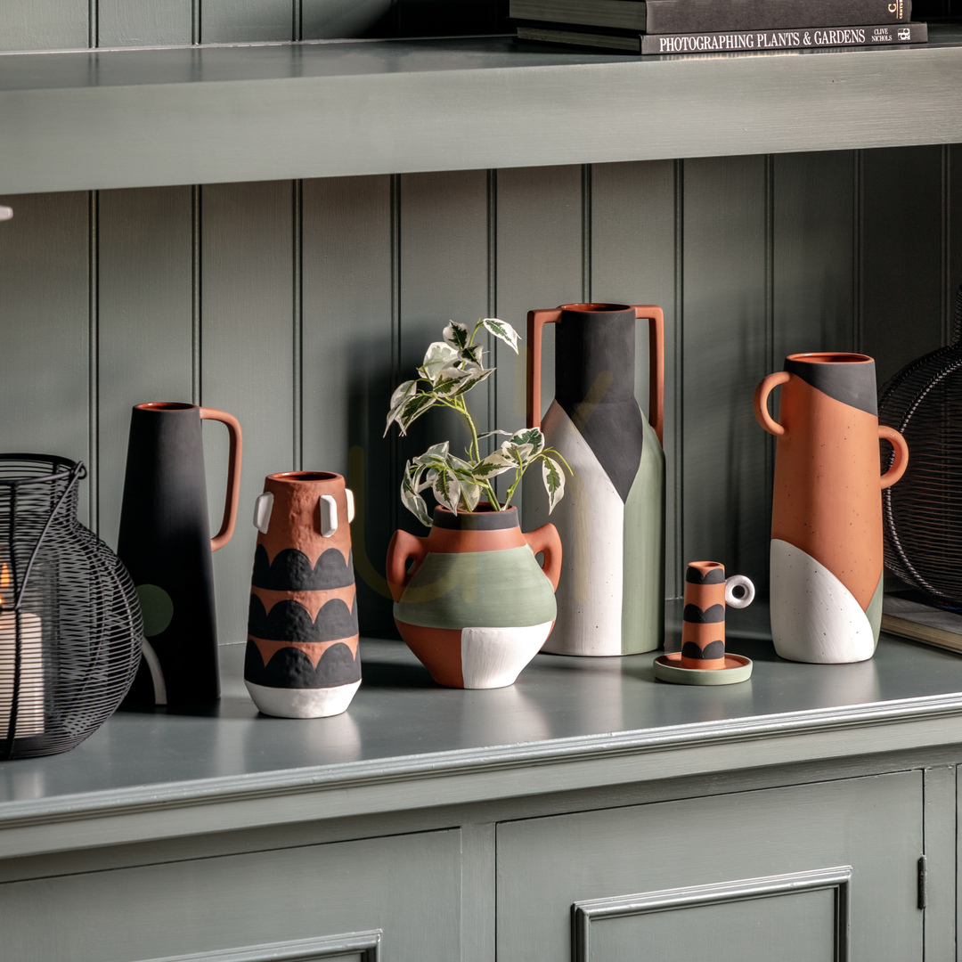 Vedere Suport lumânare Gallery Direct Fargo teracotă multicolor 8,5x8,5x9,5 cm 5059413868931 Suport lumânare Gallery Direct Fargo teracotă multicolor 8,5x8,5x9,5 cm 5059413868931