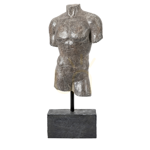 Verifica Sculptură decorativă Adonis Gallery Direct gri poliresină 45 cm 5059413868856
