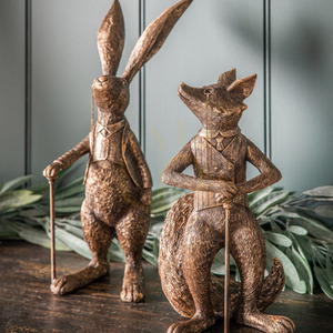 Statuetă iepure bronz Gallery Direct Lord Harrington poliresină 40,5 cm 5059413756566 small 1