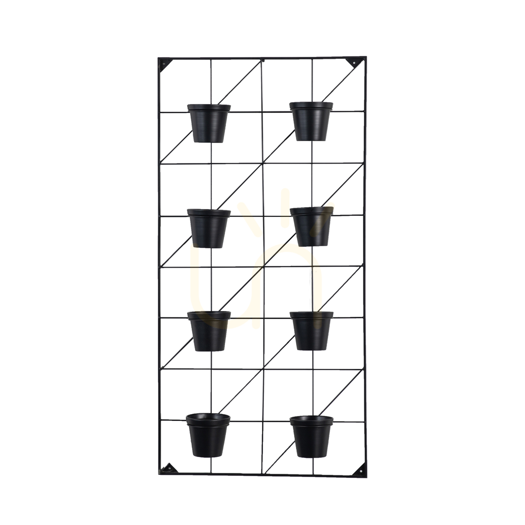 Verifica Ghiveci de perete Gallery Direct Carlos x8 negru fier 60x14,7x120 cm 5059413696091 Ghiveci de perete Gallery Direct Carlos x8 negru fier 60x14,7x120 cm 5059413696091