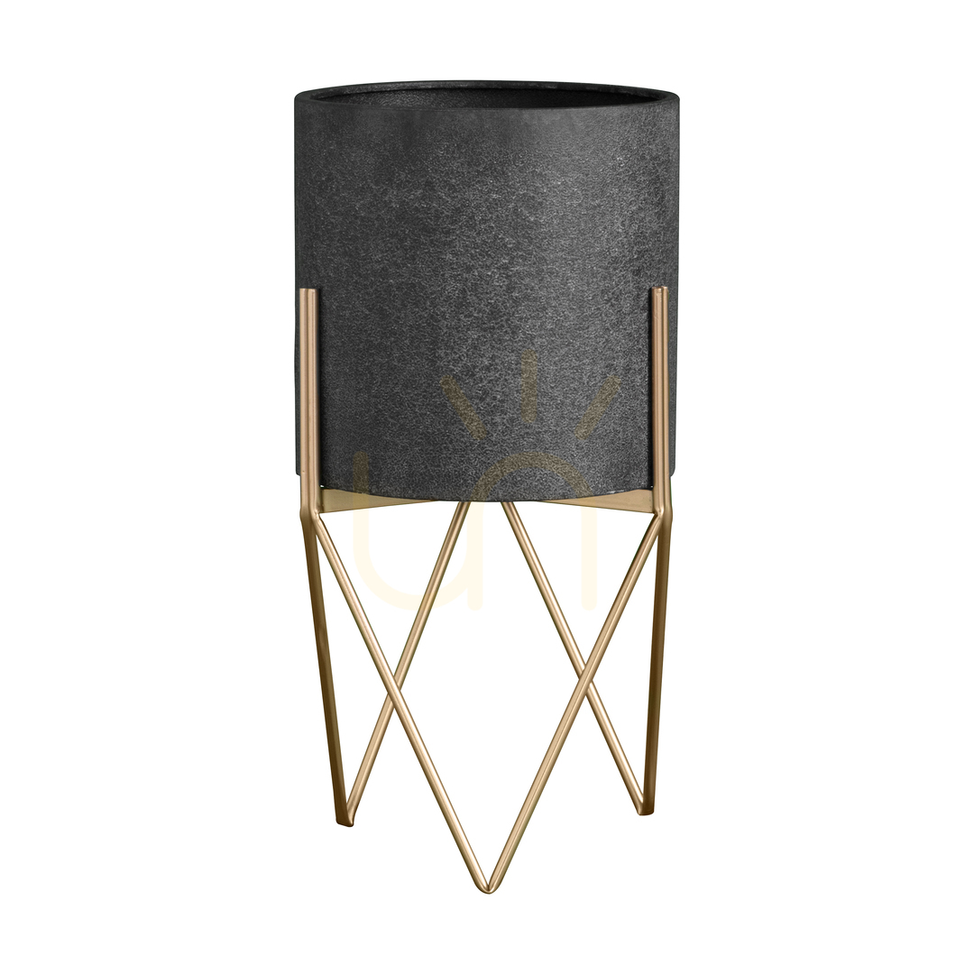 Verifica Ghiveci metalic cu suport geometric Gallery Direct Hoven gri auriu 61x31 cm 5056315932302 Ghiveci metalic cu suport geometric Gallery Direct Hoven gri auriu 61x31 cm 5056315932302