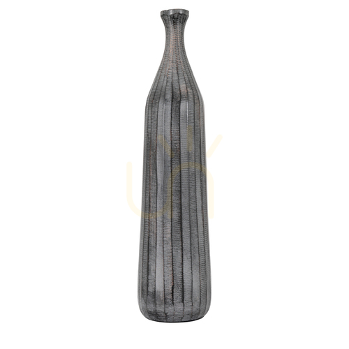 Verifica Vază decorativă Gallery Direct Enya aluminiu gri antic 53 cm 5059413870415