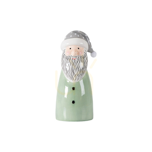 Decorațiune Moș Crăciun Gallery Direct verde dolomit 23 cm 5059413755583 small 0