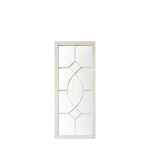 Verifica Oglindă exterior Gallery Direct Chatham albă 105x40 cm