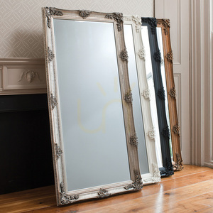 Oglindă barocă Gallery Direct Abbey Leaner argintie 165x79,5 cm 5055299403204 small 5