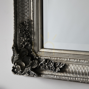 Oglindă dreptunghiulară Gallery Direct Abbey Silver baroc argintie 109,5x79 cm small 3