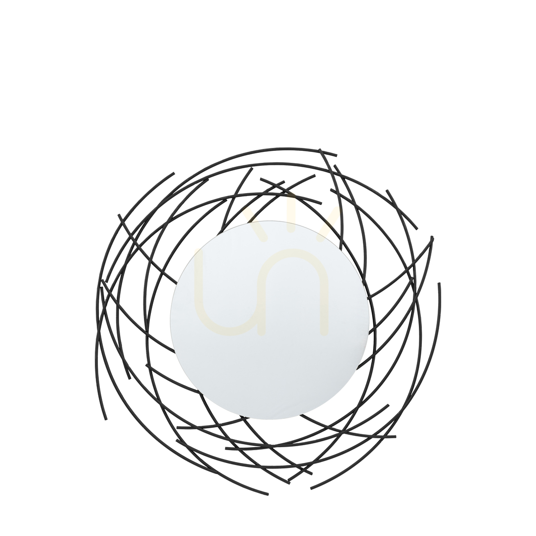Verifica Oglindă de perete Gallery Direct Barking negru fier 60x60 cm 5059413960574 Oglindă de perete Gallery Direct Barking negru fier 60x60 cm 5059413960574