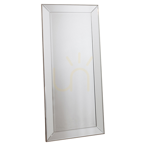 Verifica Oglindă Gallery Direct Baskin șampanie 60x135 cm ramă șlefuită