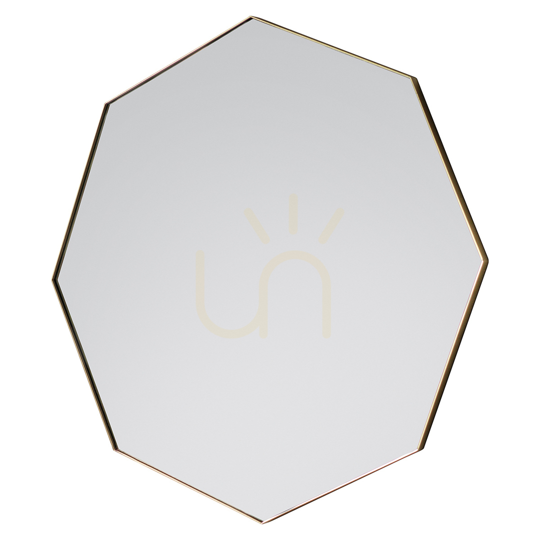 Verifica Oglindă octogonală Gallery Direct Bowie șampanie 80x80 cm metal MDF Oglindă octogonală Gallery Direct Bowie șampanie 80x80 cm metal MDF
