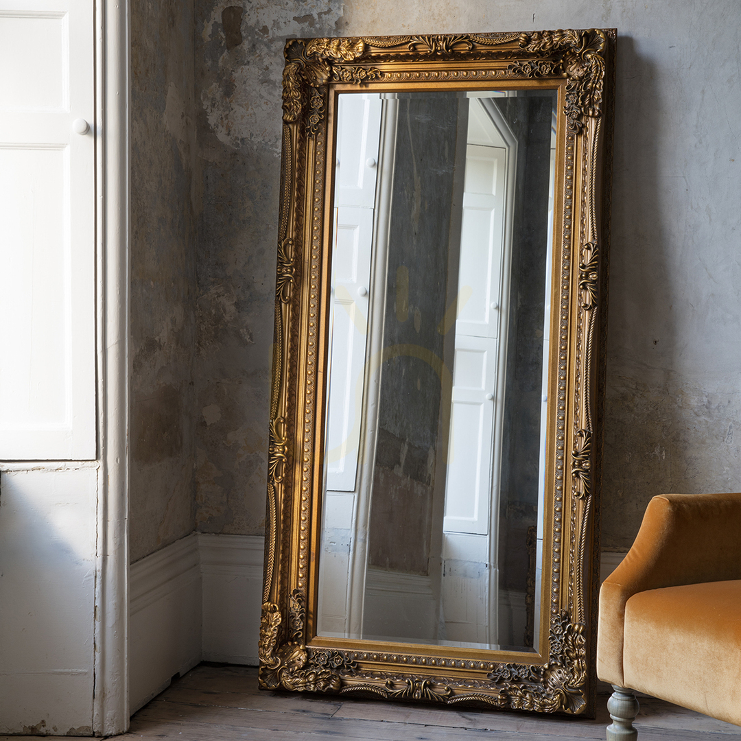 Vedere Oglindă Gallery Direct Louis Leaner baroc aurie 175,5x89,5 cm 5060165682522 Oglindă Gallery Direct Louis Leaner baroc aurie 175,5x89,5 cm 5060165682522